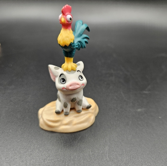 Lot of 3 Disney Moana figures toy/cake toppers 3-4" - Picture 6 of 8